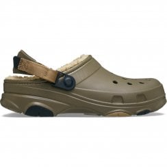 All Terrain | Walnut | Mens Cosy Lined Clogs